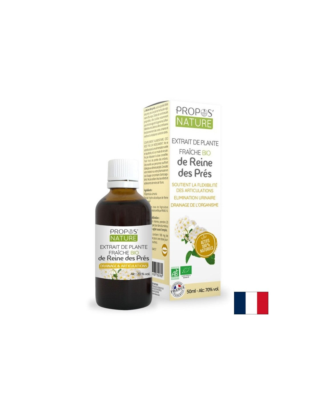 Грижа за бъбреците - Блатен тъжник БИО, 188 mg х 50 ml капки Propos’Nature - Feel You