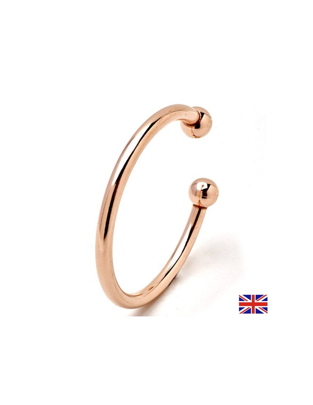 Тежка гривна с мед и магнит - подобрява кръвообращението, срещу мускулни болки, размер М, 19 см - Feel You