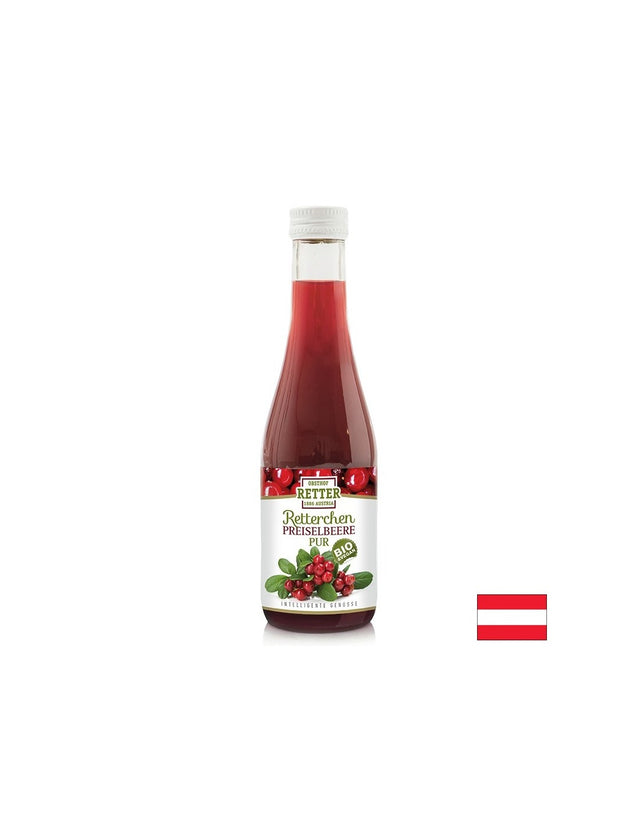 Сок от червена боровинка – За уринарен комфорт и имунитет, 190 ml - Feel You