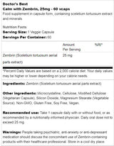 BEST Calm with Zembrin 25 mg - 60 капсули - Feel You