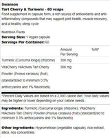 Tart Cherry and Turmeric 60 капсули - Feel You