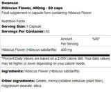 Hibiscus Flower  400 mg 60 капсули - Feel You
