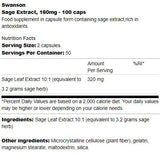 Sage Extract 160 mg 100 капсули - Feel You