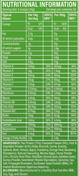 Superfood Greens Powder - 952 грама - Feel You