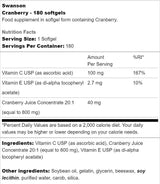 Cranberry 20:1 Concentrate 180 Гел капсули - Feel You