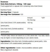 Gotu Kola Extract 100 mg 120 капсули - Feel You
