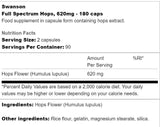 Full Spectrum Hops 620 mg 180 капсули - Feel You