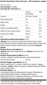 Perfect Food / RAW Green Super Food - 150 капсули - Feel You