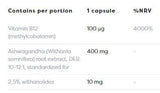 Ashwagandha Extra 400 mg - 120 капсули - Feel You