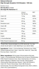 High Strength | Complete Vit B Complex - 240 Таблетки - Feel You