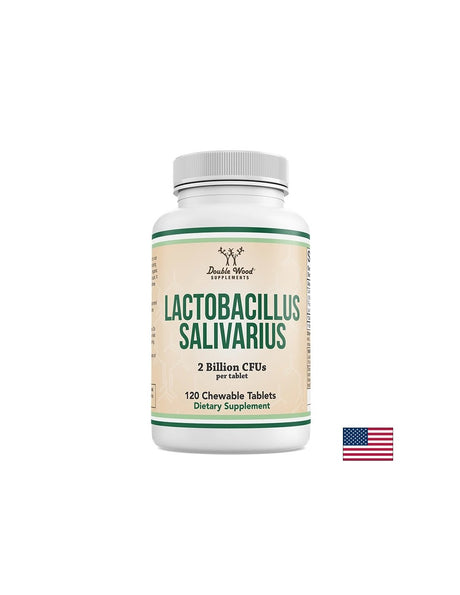 Пробиотик Лактобацилус Саливариус, 2 млрд. активни пробиотици х 120 дъвчащи таблетки - Feel You