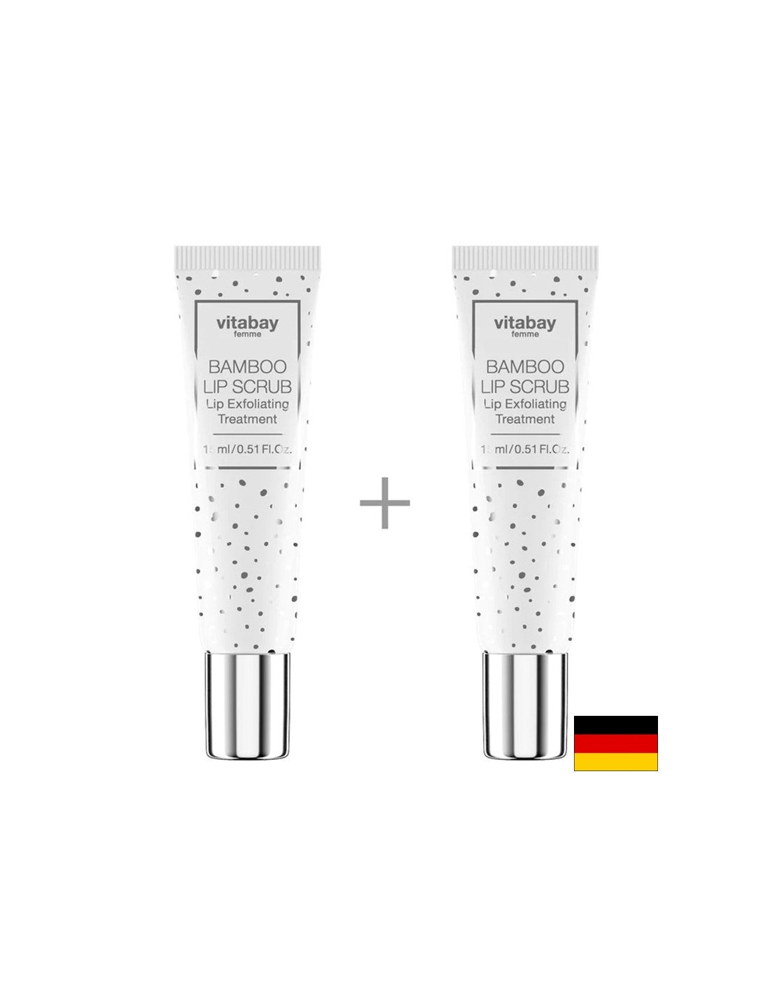 Бамбуков пилинг за устни, 2 бр х 15 ml - Feel You