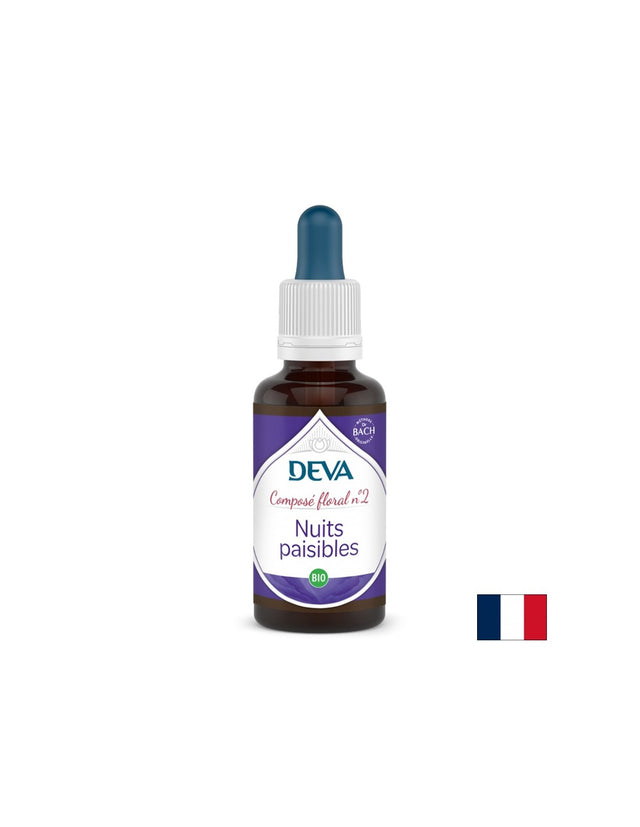 Спокойни нощи, капки по метода на Бах № 2, 30 ml - Feel You