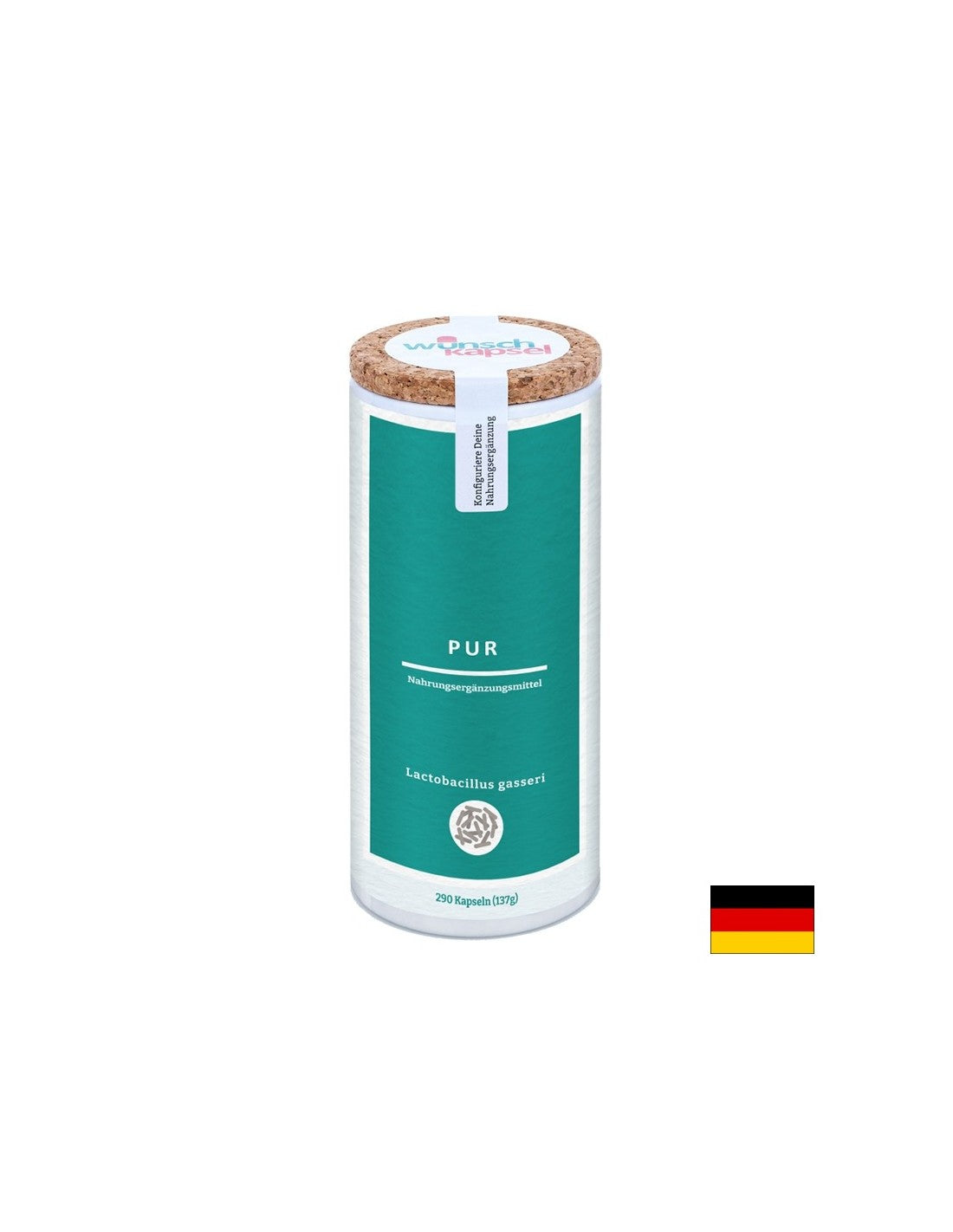 Пробиотик Лактобацилус гасери – Метаболитен баланс и храносмилателна подкрепа, 2.5 млрд. CFU, 290 капсули - Feel You