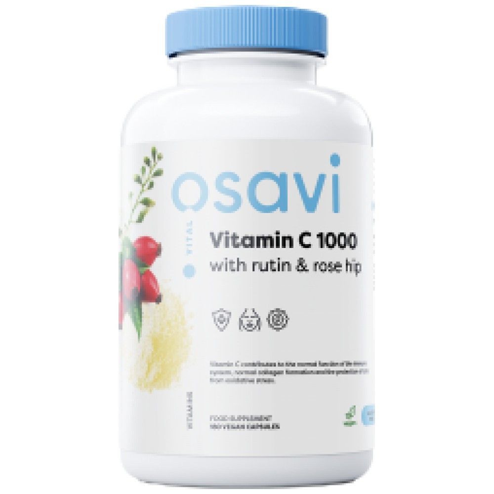 Vitamin C 1000 | with Rutin &amp; Rose Hip - 180 capsules