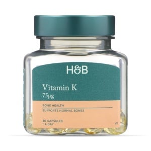 Витамин К2 (Vitamin K2) (MK7) 50мкг 30 капсули, H&B - Feel You