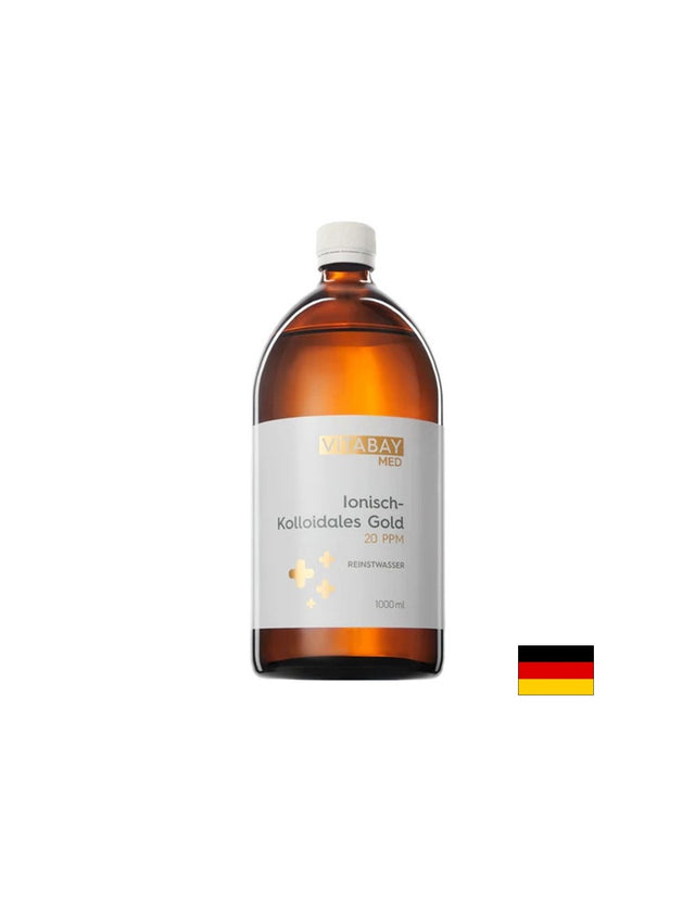 Антиейджинг - Колоидно злато 20 РРМ (силно концентрирано), 1000 ml - Feel You