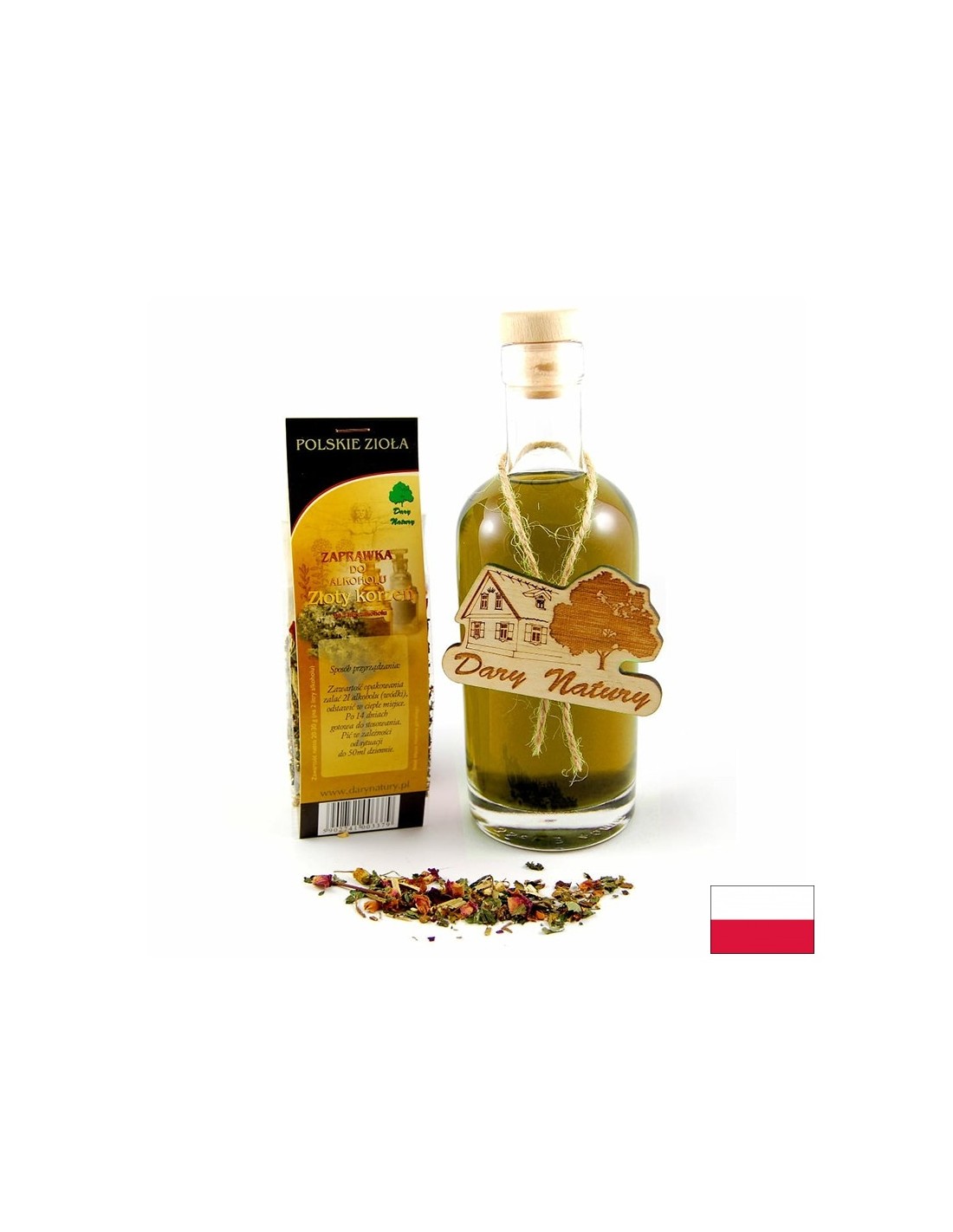 Билкова смес за тинктура – Златен корен, 20-30 g Dary Natury - Feel You