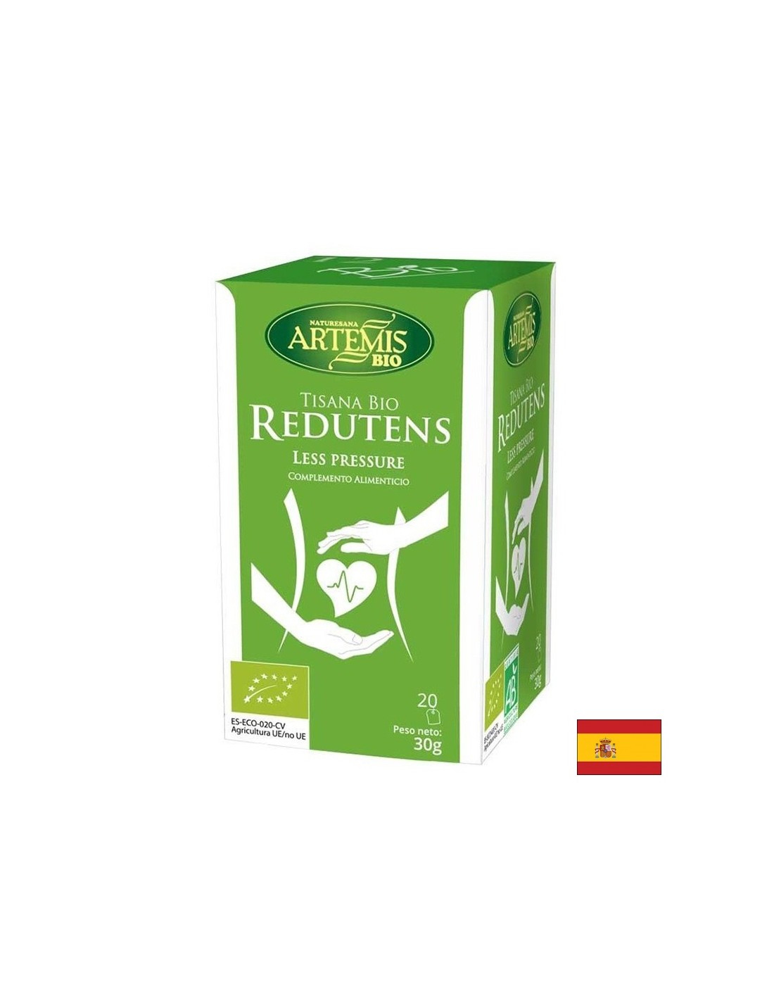 Чай за регулиране на кръвното налягане Био, 20 филтърни пакетчета х 30 g - Feel You