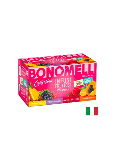 Плодов чай (микс малина, ягода, папая, ананас), 20 пакетчета - Feel You