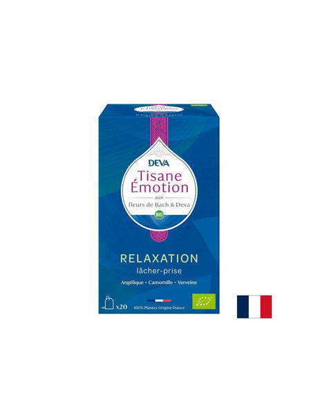 Билков чай за релаксация (с флорални еликсири по метода на д-р Бах), 20 филтърни пакетчета - Feel You