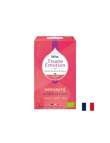 Билков чай за имунитет (с флорални еликсири по метода на др- Бах), 20 филтърни пакетчета - Feel You