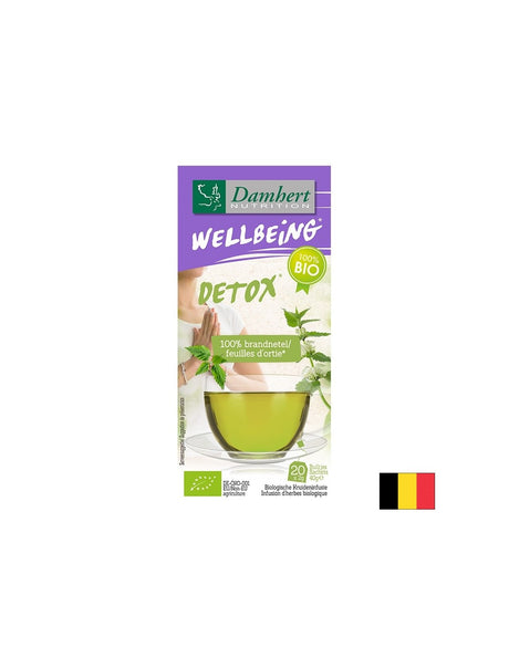 Детокс чай (листа от коприва, БИО),  20 филтърни пакетчета - Feel You