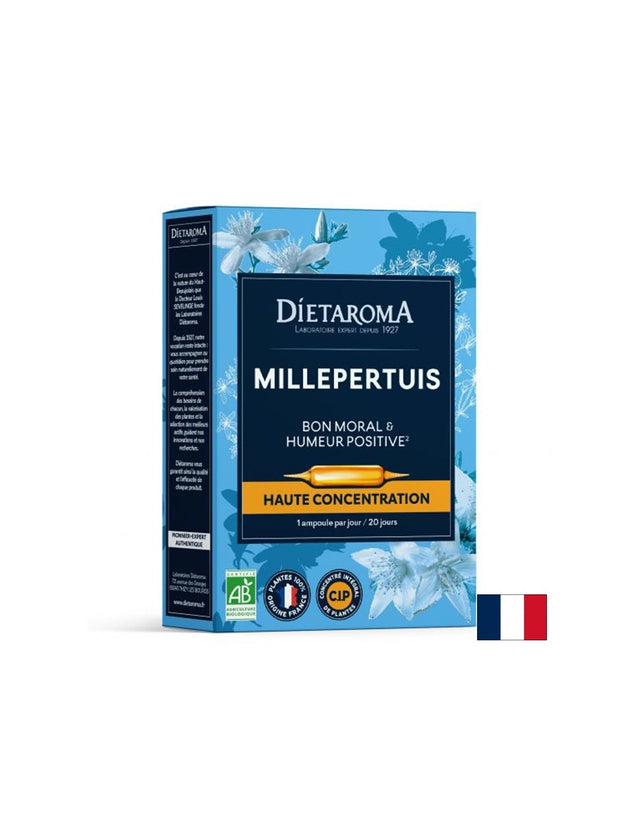 Стрес и добро настроение - Жълт кантарион, 20 ампули за пиене - Feel You