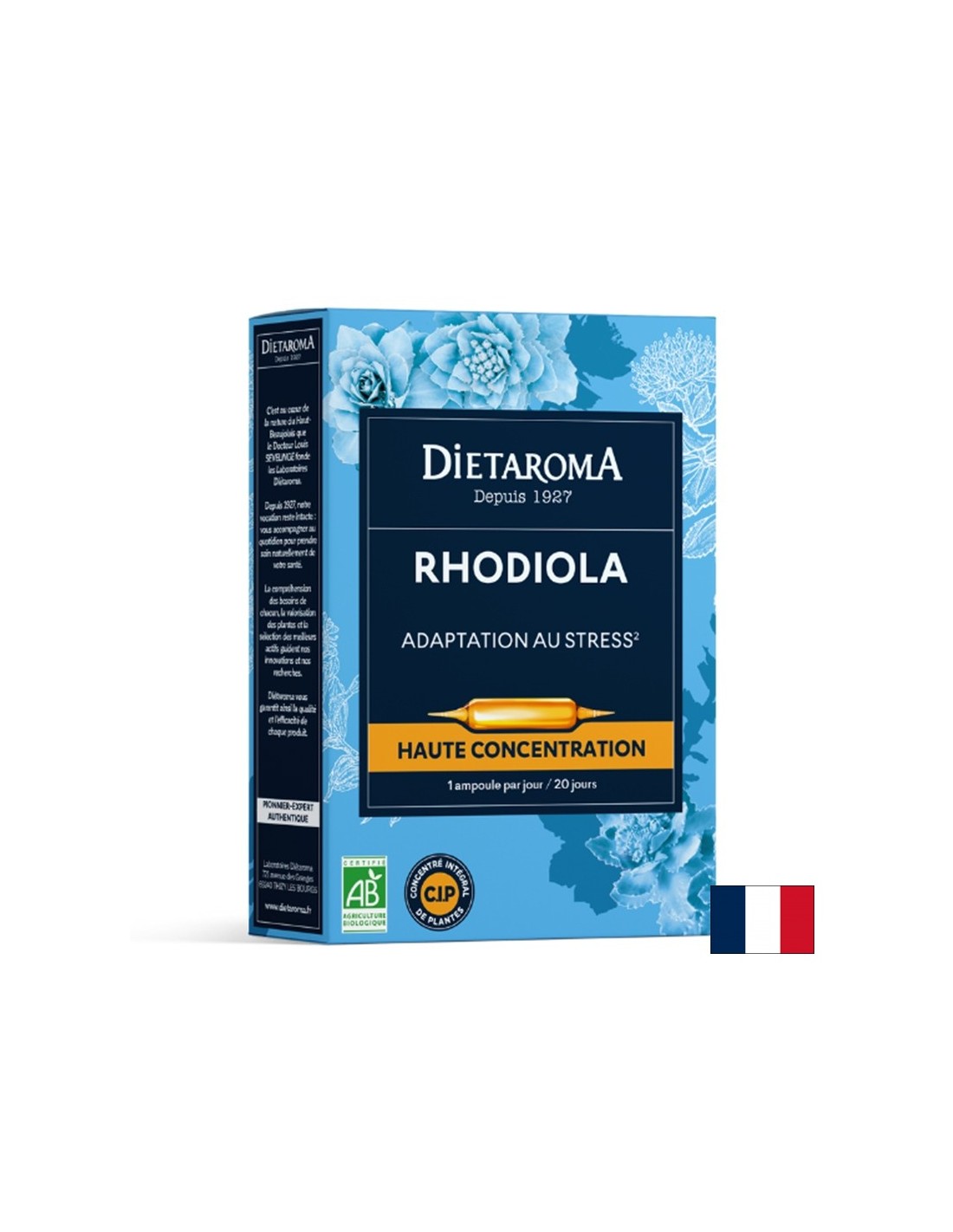 Родиола (златен корен) – За устойчивост на стрес и умствена концентрация, 20 ампули - Feel You