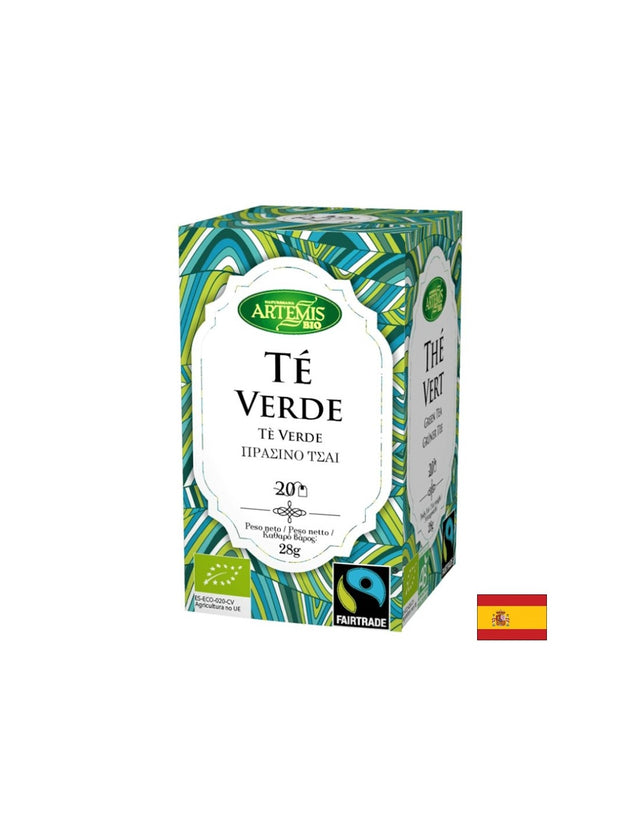 Зелен чай, БИО, 20 филтърни пакетчета - Feel You