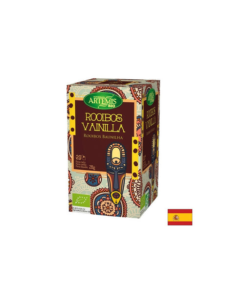 Чай Ройбос с аромат на ванилия, 20 филтърни пакетчета Herbes del Moli - Feel You