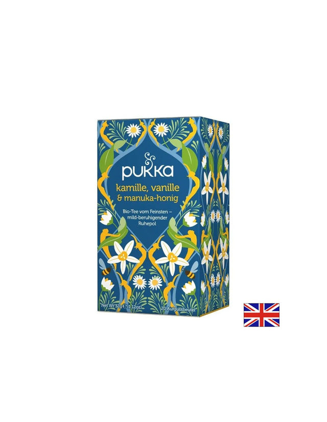 Чай с лайка, ванилия и мед от Манука Био, 20 филтърни пакетчета - Feel You