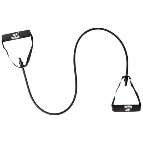 Фитнес Ластик за Тренировка с Ръкохватки - 20 kg (Черен) / Fitness Band with Grips - 20 kg - Feel You