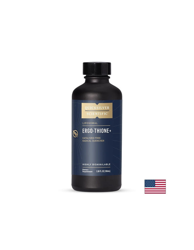 Ерготионин 20 mg + Глутатион 200 mg + Витамин C – Клетъчна защита и забавяне на стареенето, Liposomal Ergo-Thione+, 100 ml - Feel You