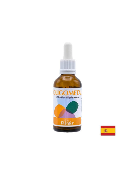 Черен дроб и детокс - хлорела 20 mg и микроелементи - Chlorella + oligolementos Plantis® - Капки, 50 ml - Feel You