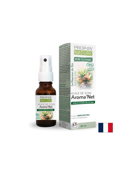 Успокояващ спрей за тяло с етерични масла, БИО, 20 ml - Feel You