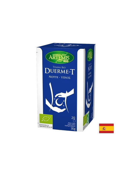 Чай за спокоен сън Био, 20 филтърни пакетчета x 30 g - Feel You