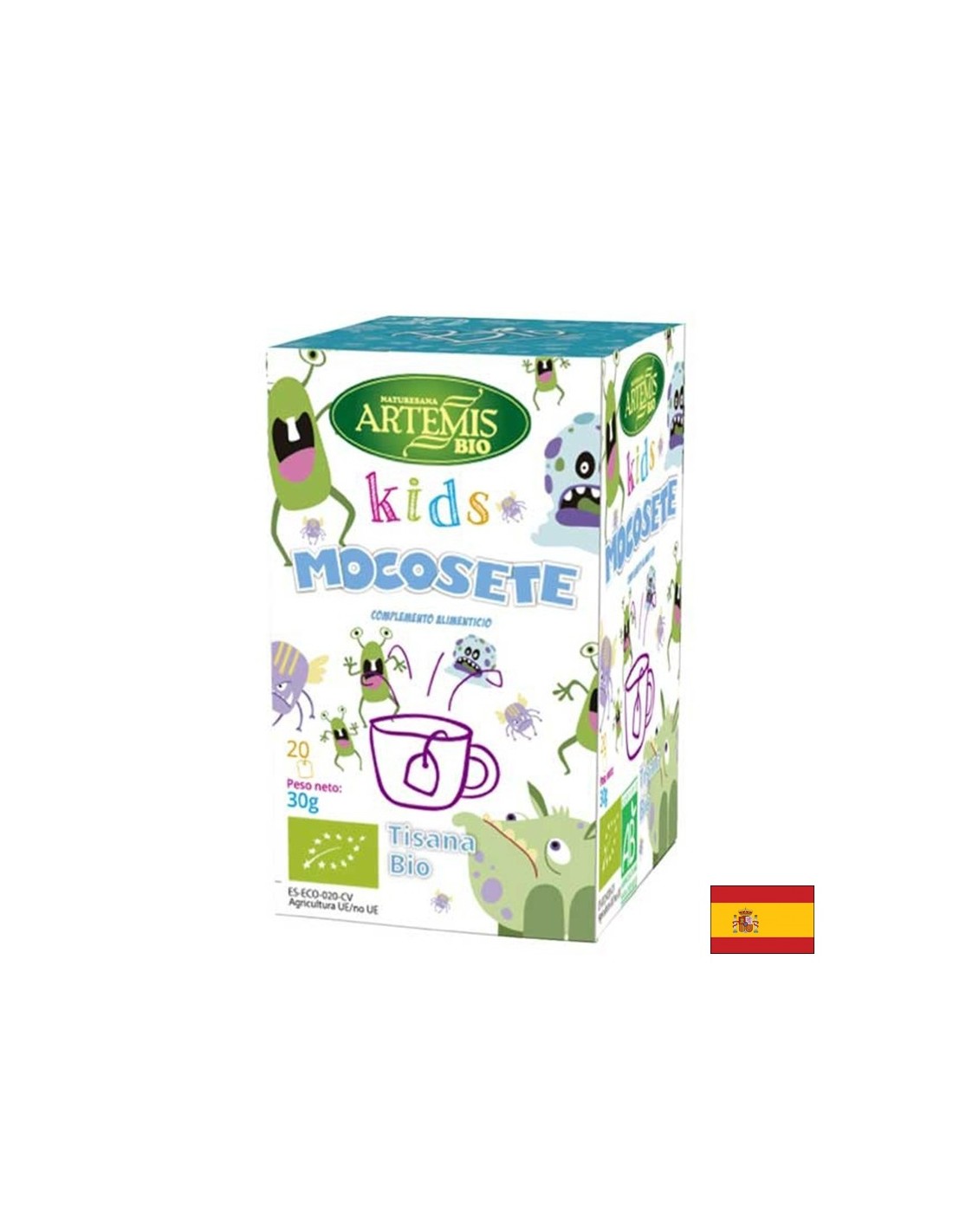 Релаксиращ чай за деца Био, 20 филтърни пакетчета x 30 g - Feel You