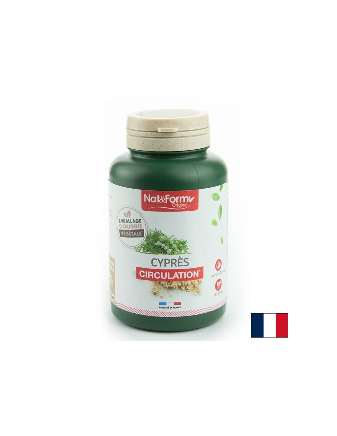 Кръвообращение - Кипарис, 200 капсули - Feel You