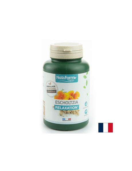 Стрес и безсъние - Ешолция (Калифорнийски мак), 200 капсули - Feel You