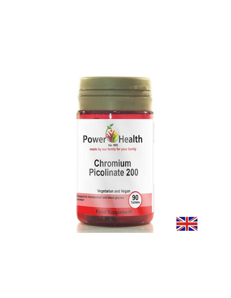 Контрол на апетита и кръвната захар - Хром (пиколинат), 200 μg х 90 таблетки - Feel You