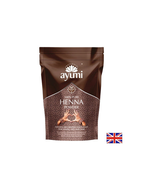 Чиста къна на прах – Натурален цвят за коса и боди арт, 200 g - Feel You