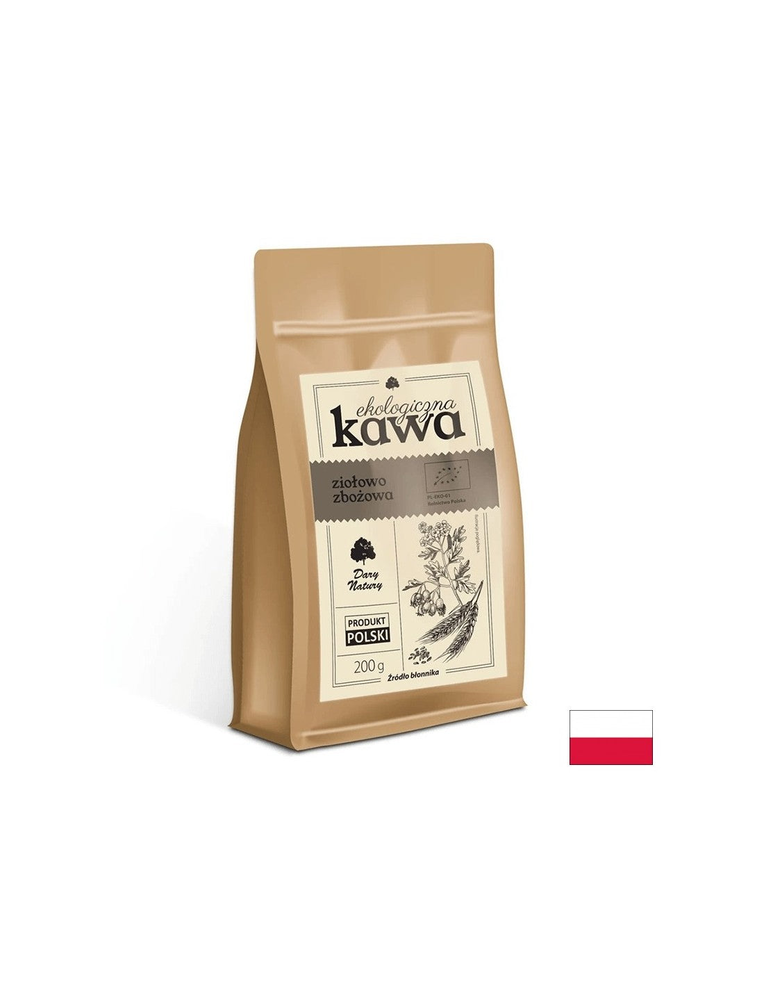 Кафе от билки и зърна, 200 g Dary Natury - Feel You