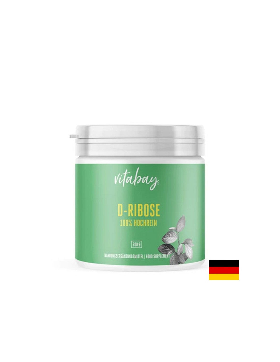 Енергия и издръжливост - Д-Рибоза, 200 g прах Vitabay - Feel You