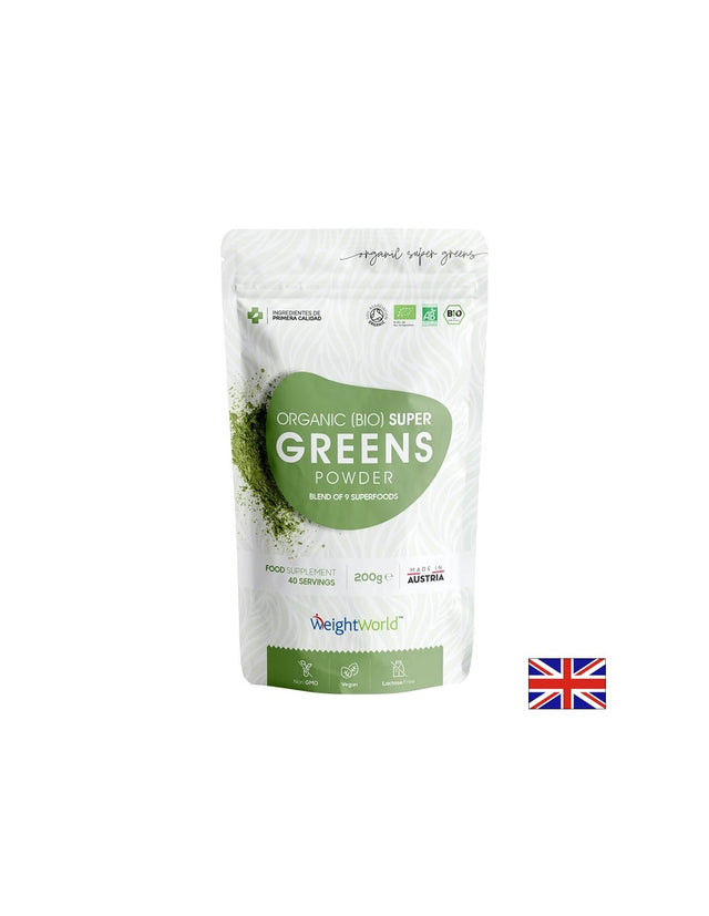 Супер зелени храни – Детокс, енергия и алкализиране, 200 g прах - Feel You