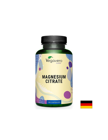 Магнезий (цитрат) – При мускулни крампи и нервно напрежение, 200 mg, 180 капсули - Feel You