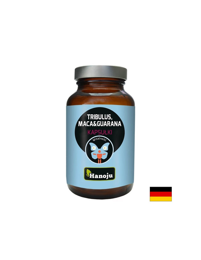 Трибулус 200 mg + Мака 200 mg + Гуарана 100 mg – Енергия, тонус и либидо, 90 капсули - Feel You