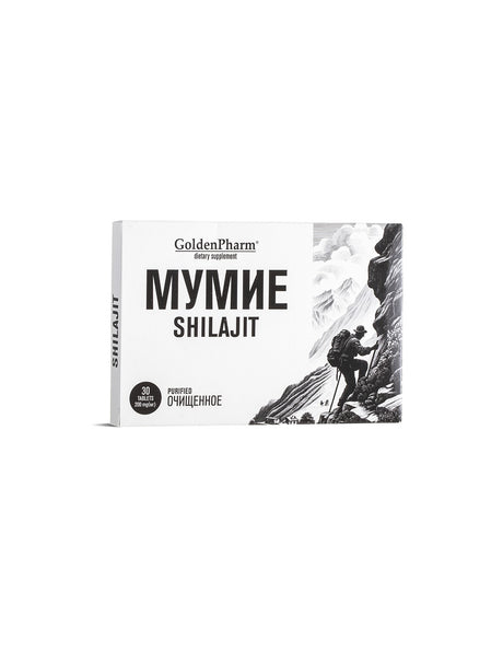 Мумио (шилажит) – Тонус и енергия, 200 mg, 30 таблетки - Feel You