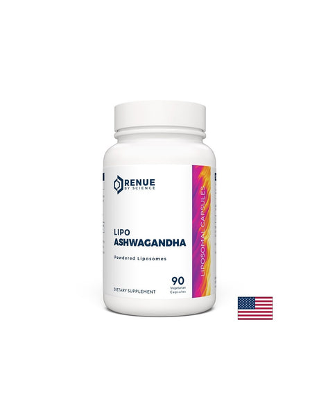 Стрес и добро настроение - Ашваганда (липозомна форма), 200 mg x 90 капсули - Feel You