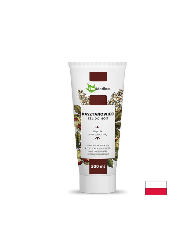 Масажен гел за крака с конски кестен, 200 ml EkaMedica - Feel You